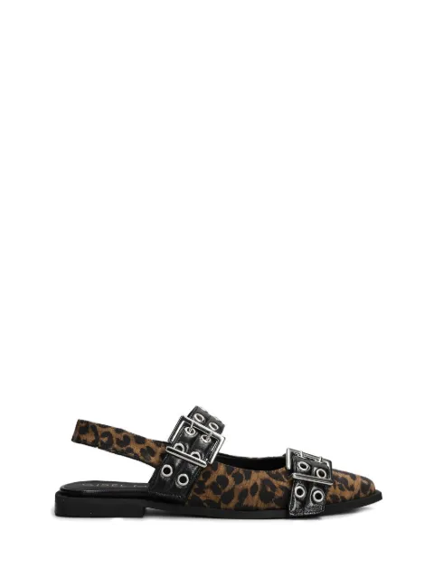 Gisel Moire Saturno flat pumps