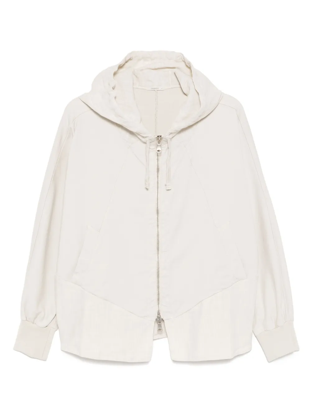 Transit long-sleeved hoodie Beige