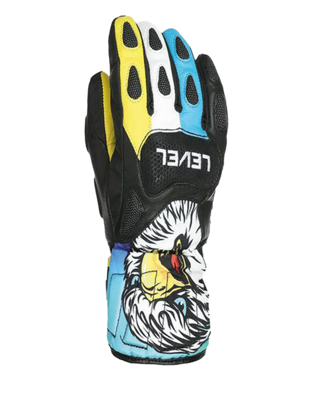 LEVEL KIDS leather gloves - Zwart