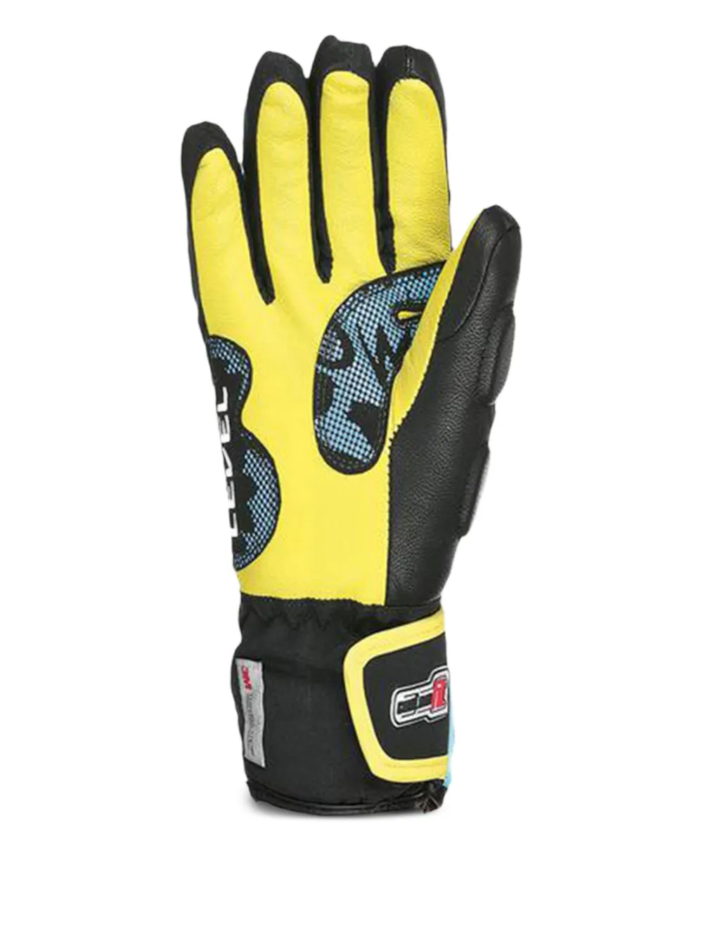  Level Kids Leather Gloves - Black 
