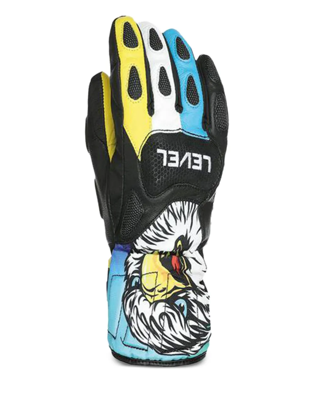  Level Kids Leather Gloves - Black 