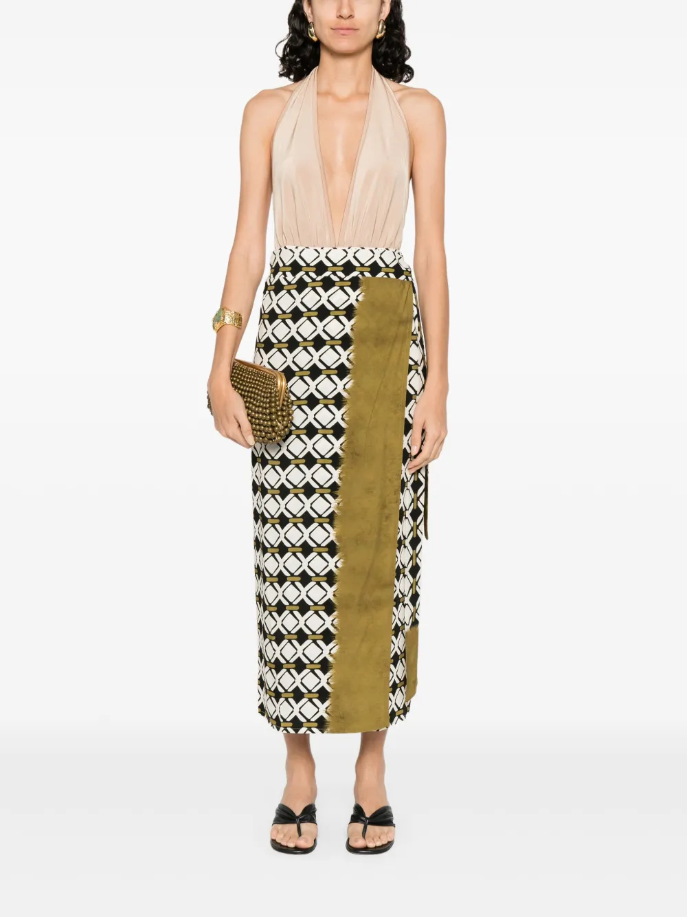 MOUTAKI Stretch body - Beige