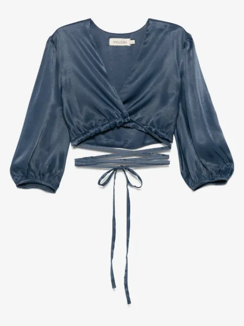 MOUTAKI satin blouse