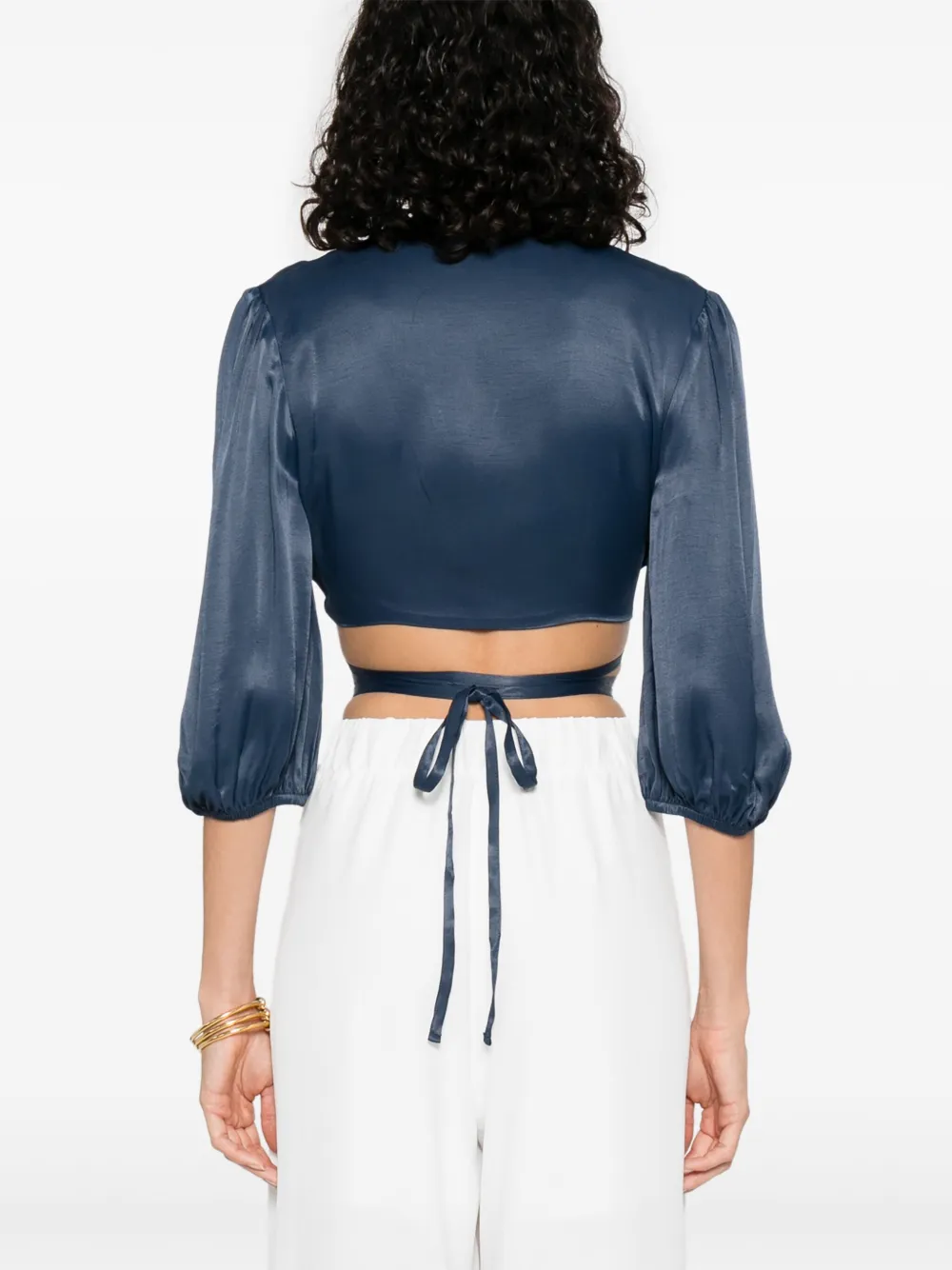 MOUTAKI SATIN BLOUSE 