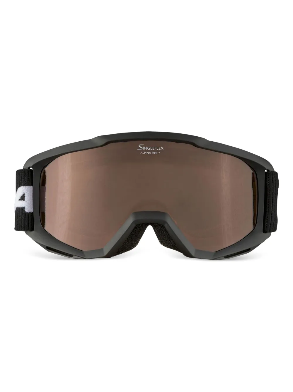 ALPINA KIDS Piney skibril Zwart