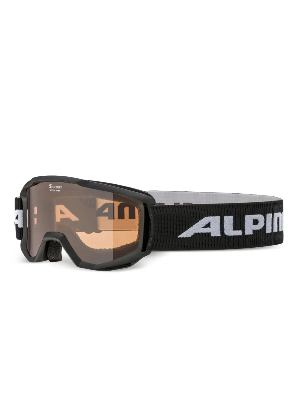 ALPINA KIDS Piney skibril - Zwart