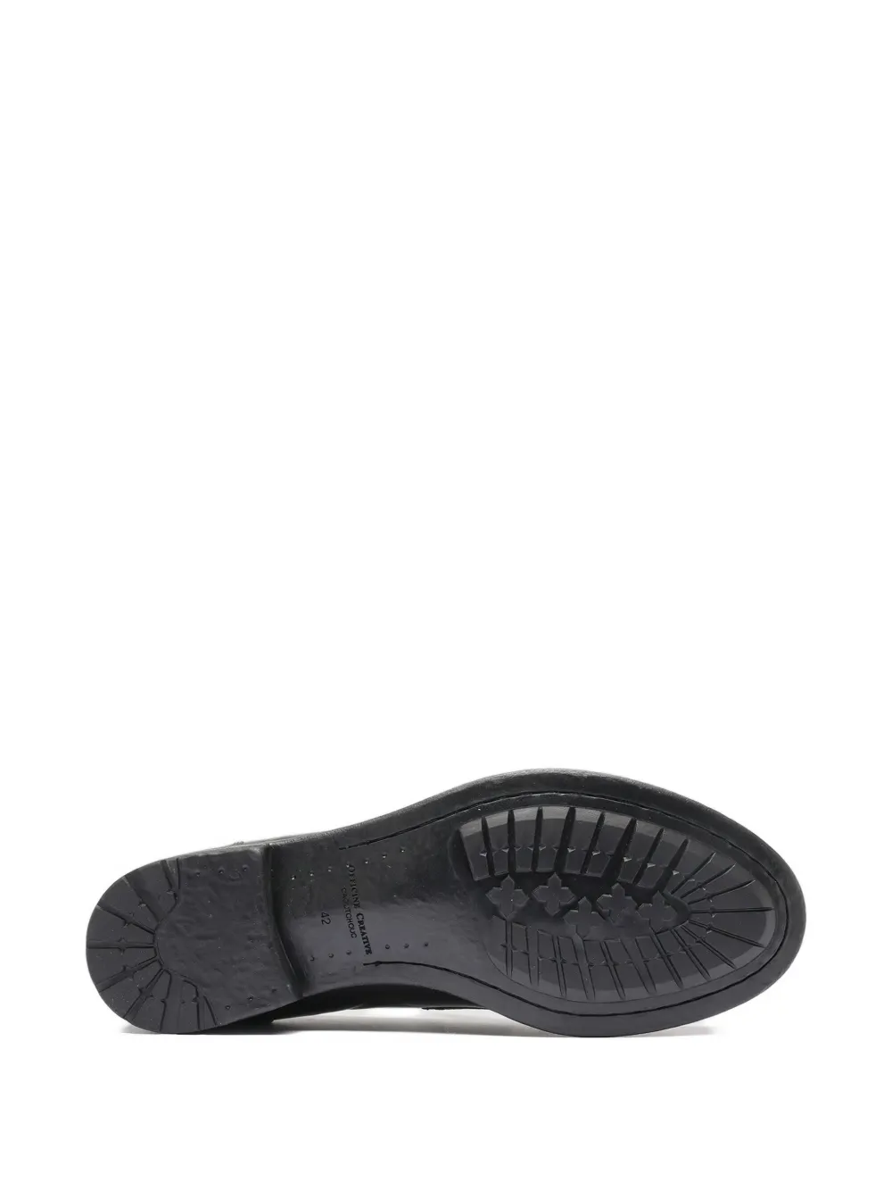 Officine Creative penny leather loafers Red