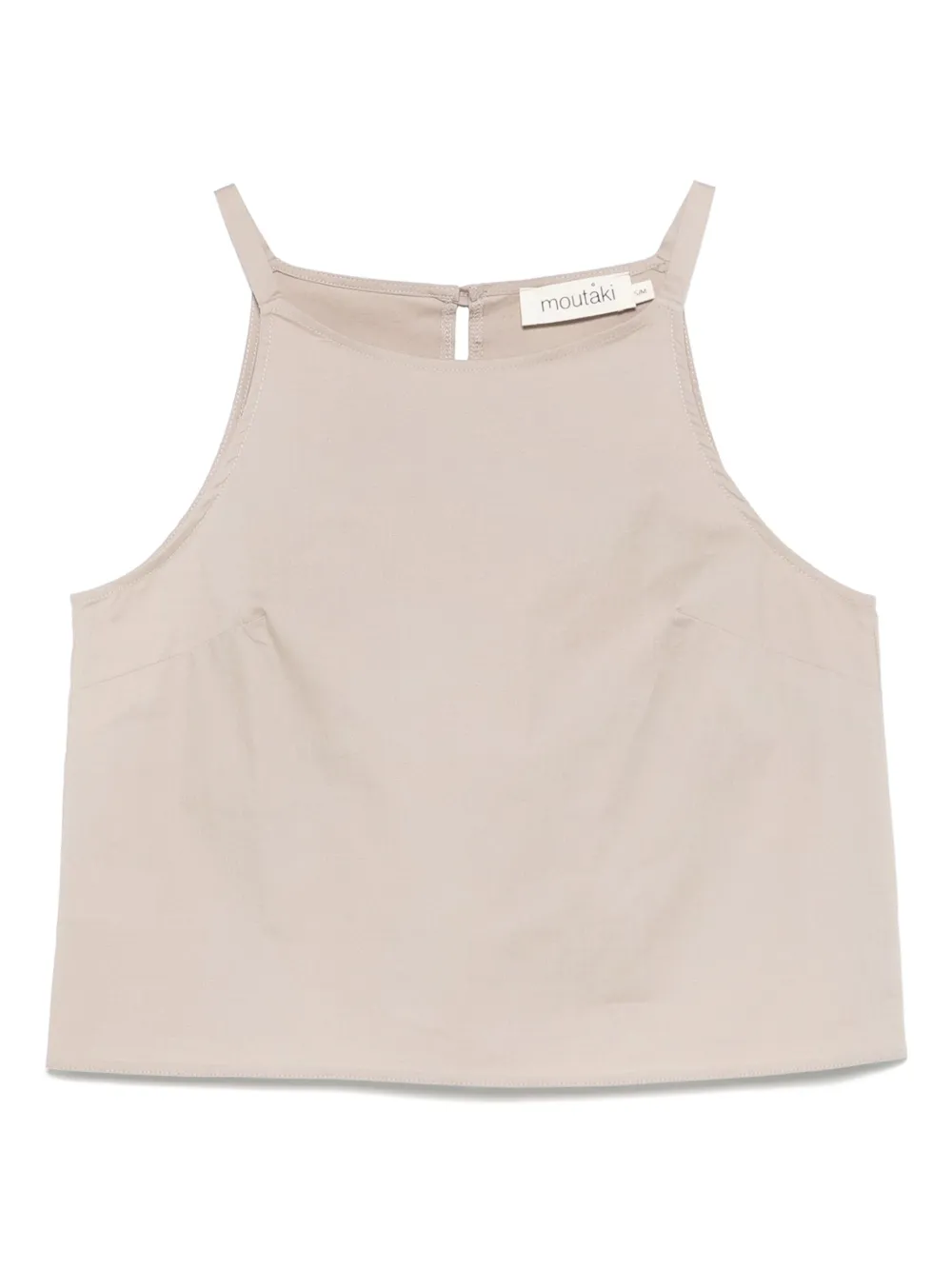 MOUTAKI stretch-cotton tank top | Neutrals | Image 1