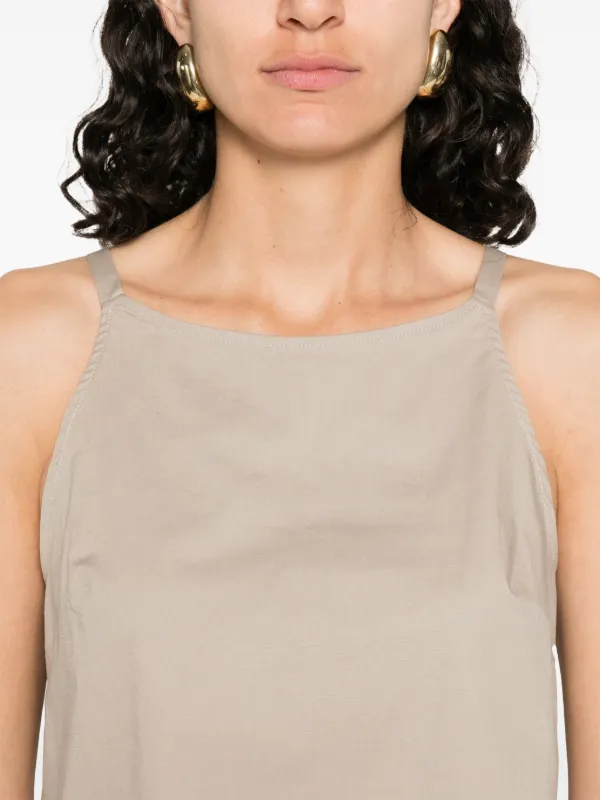 ストレッチ タンクトップ MOUTAKI ストレッチ タンクトップ | ニュートラル | FARFETCH JP