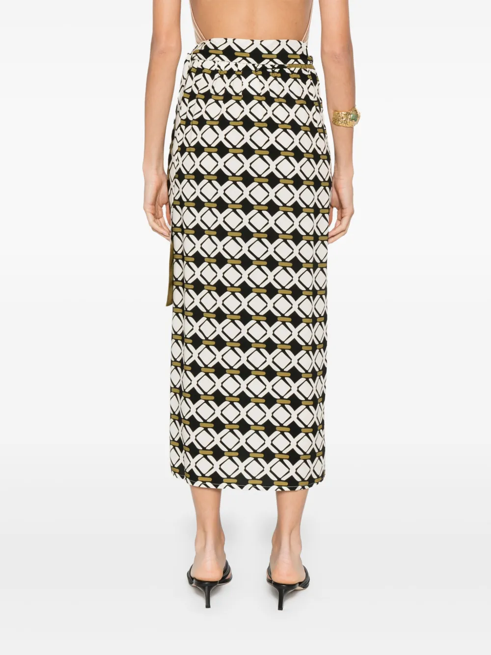 MOUTAKI PATTERNED MAXI SKIRT