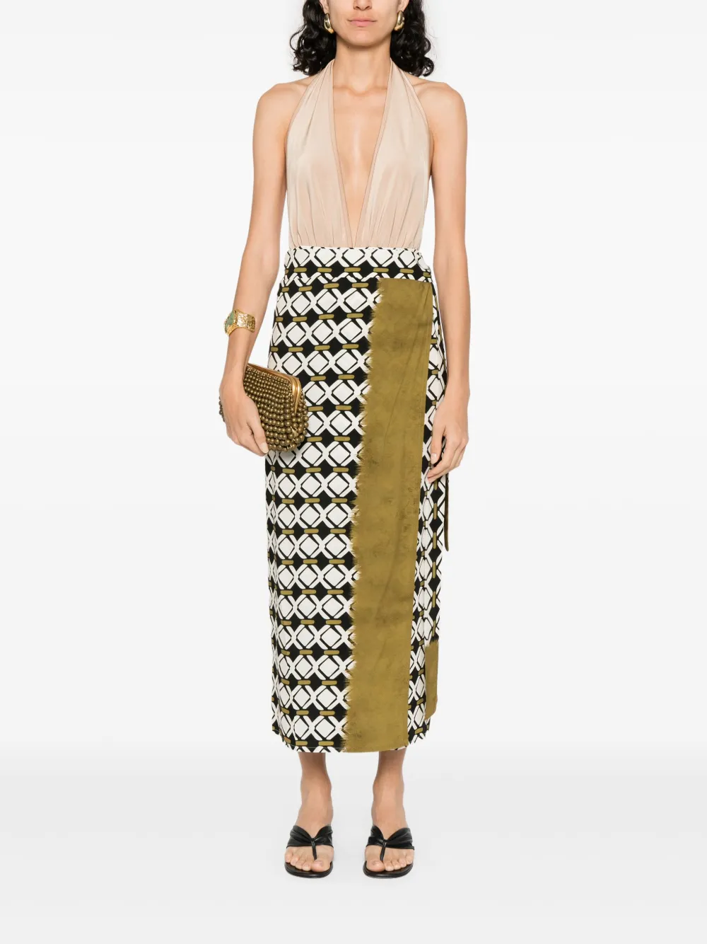 MOUTAKI patterned maxi skirt | Faldas lápiz | Image 2