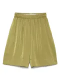 MOUTAKI satin shorts - Green