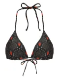 Lygia & Nanny Hanna triangle bikini top - Grey
