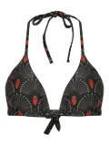 Lygia & Nanny Iasmin triangle bikini top - Grey