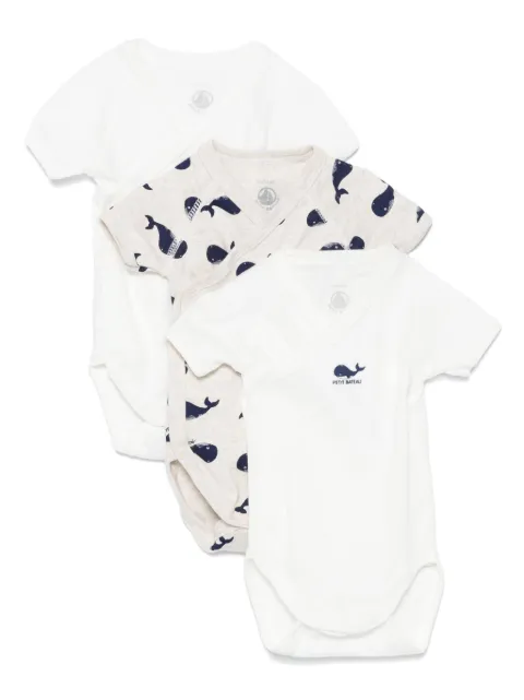 Petit Bateau طقم بودي قطن