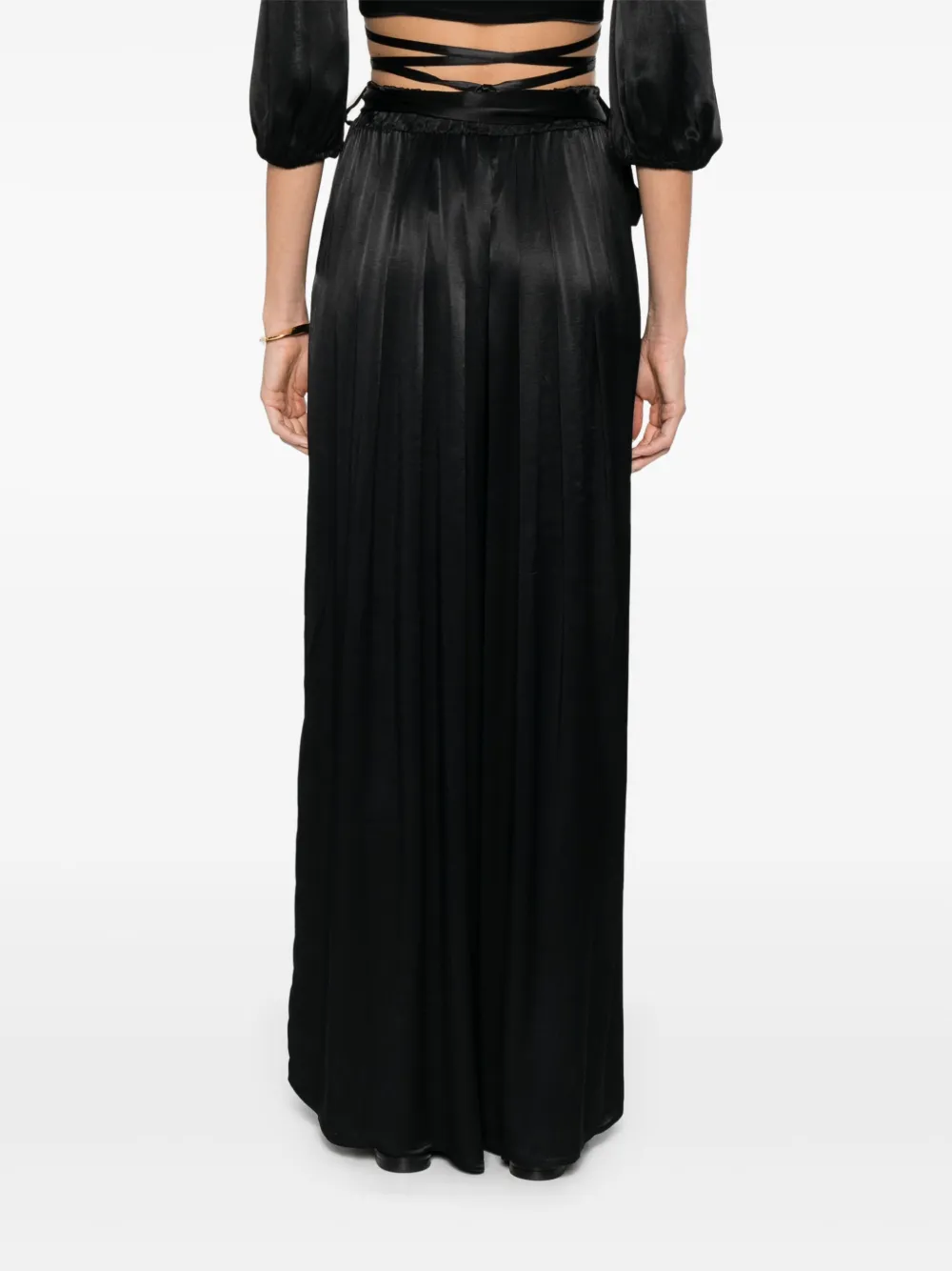 MOUTAKI WIDE-LEG TROUSERS 