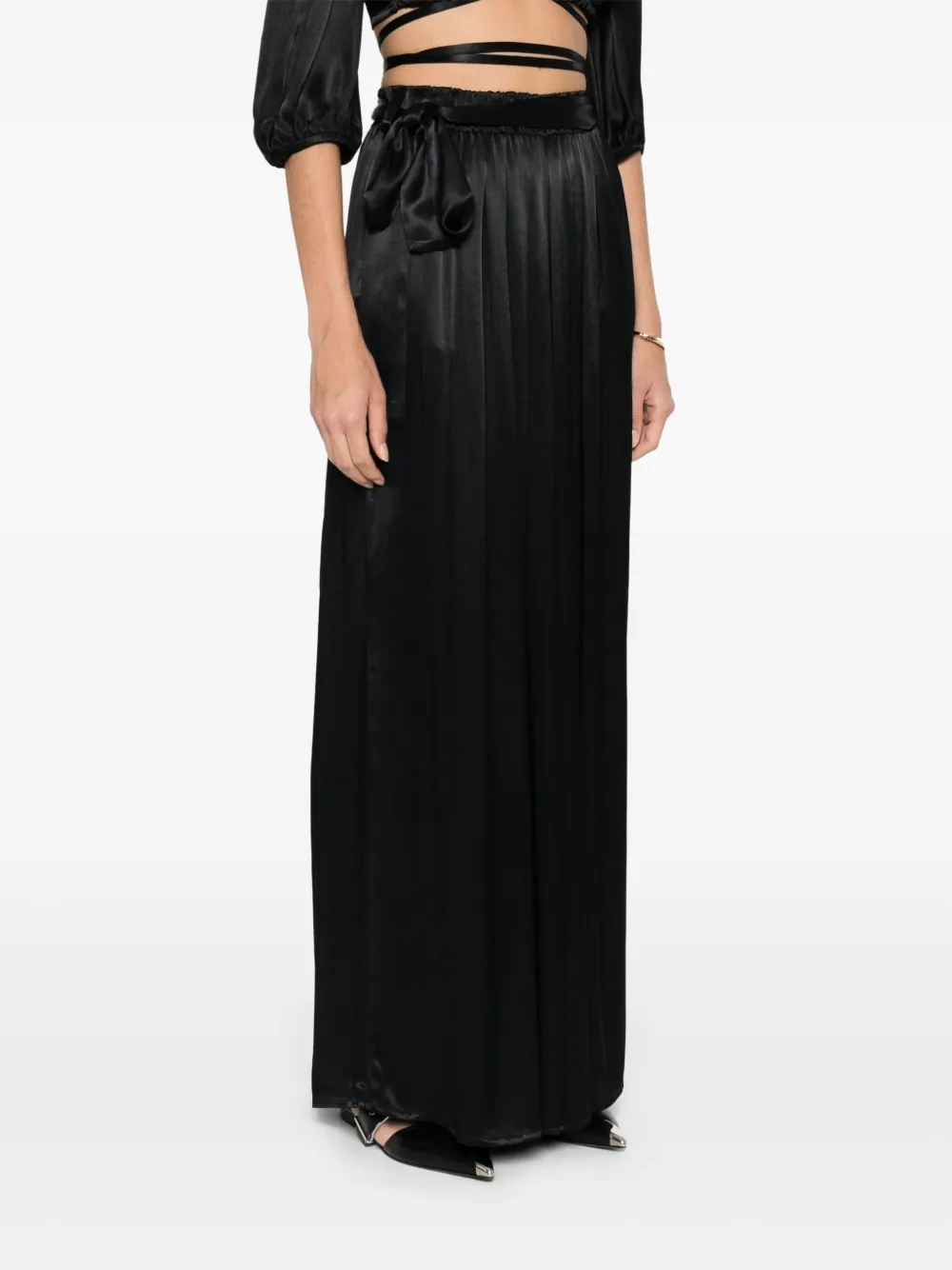 MOUTAKI WIDE-LEG TROUSERS 