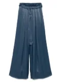 MOUTAKI satin trousers - NAVY