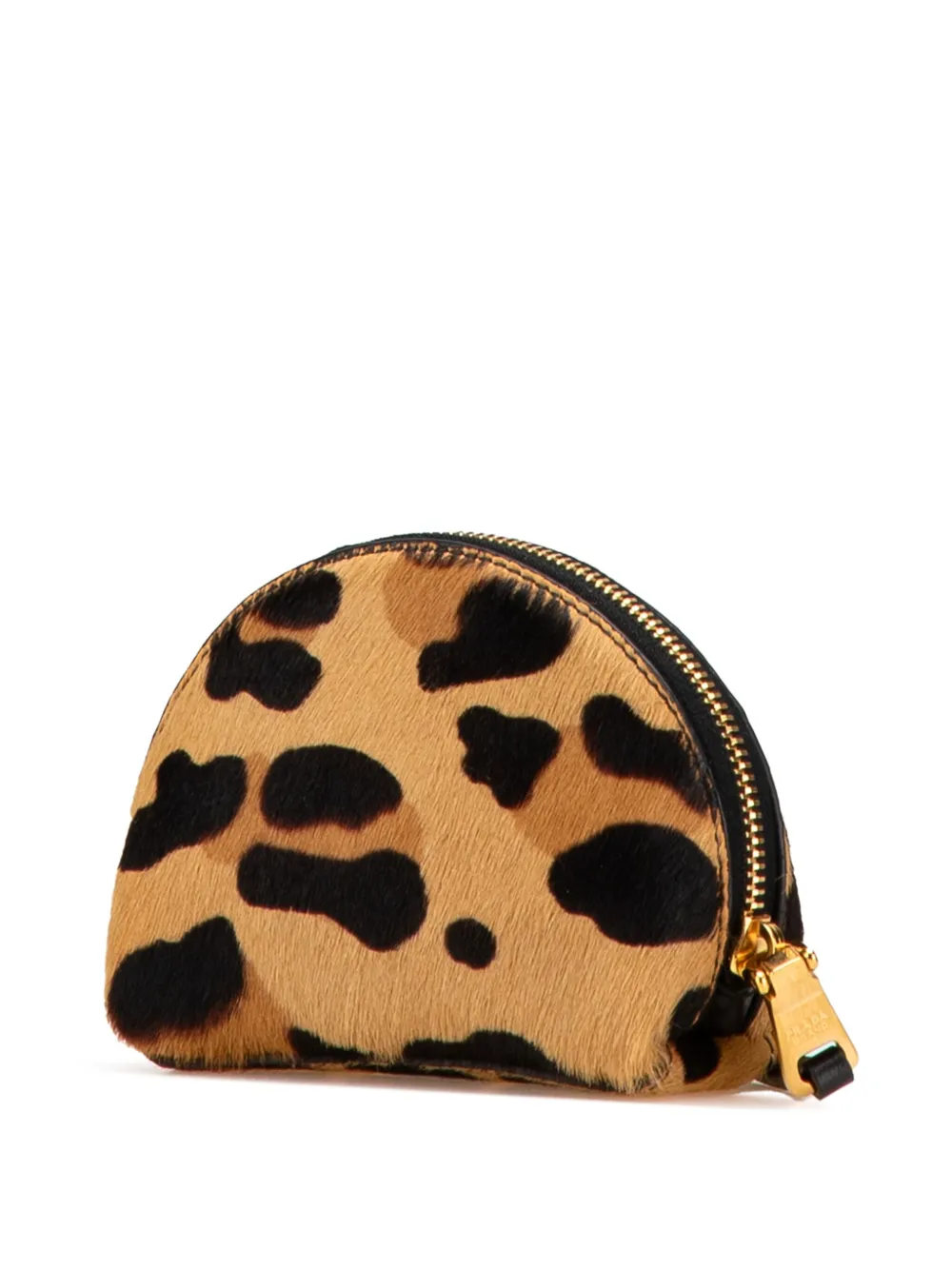 Prada Pre-Owned 2000-2024 Pony Hair Leopard Print pouch | Image 2