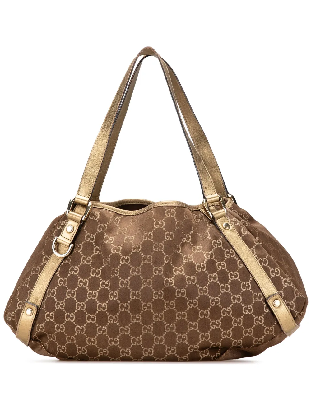 Gucci Pre-Owned 2000-2015 GG Canvas Abbey D Ring tote bag - ブラウン Gucci Pre-Owned 2000-2015 GG Canvas Abbey D Ring tote bag - ブラウン