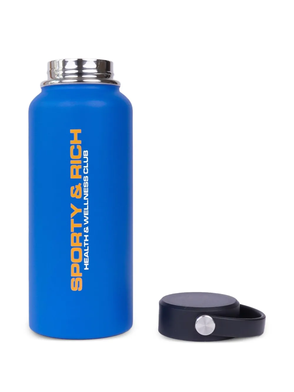  Sporty & Rich Logo-print Water Bottle - Blue 