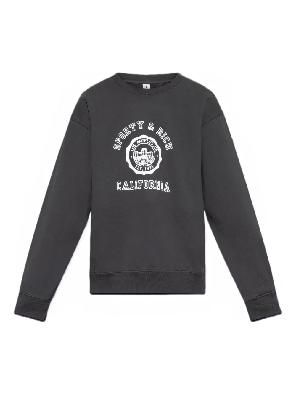 Sporty & Rich Top girocollo - Nero