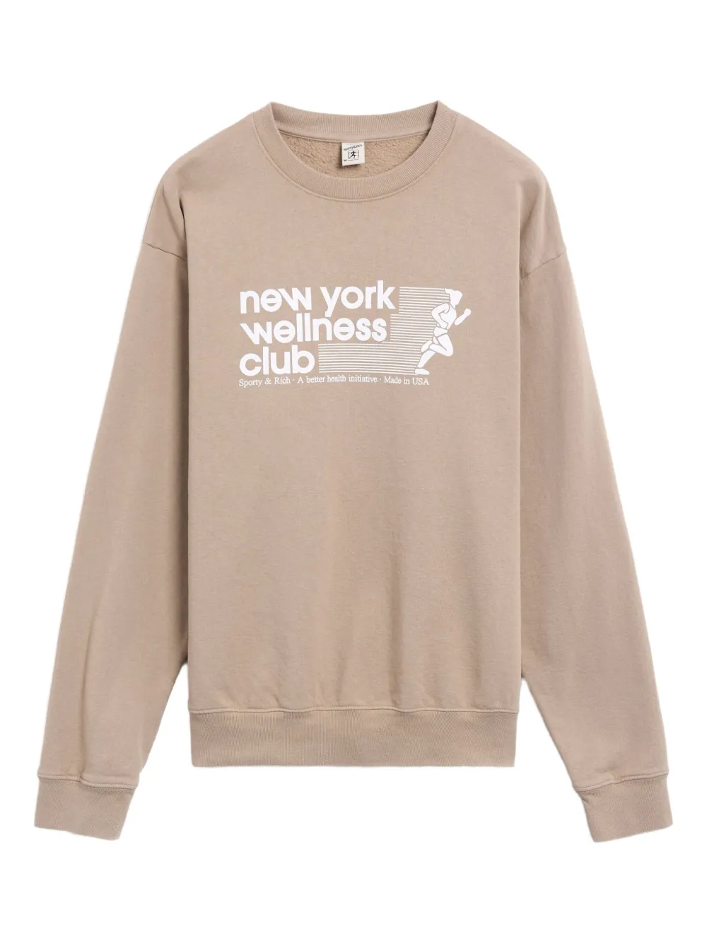 Sporty And Rich Wellness Club Sweatshirt In Neutral