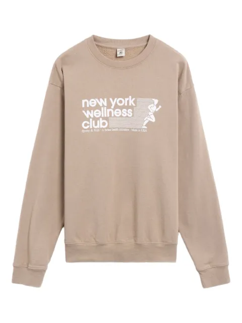 Sporty & Rich wellness club sweatshirt