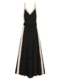 MOUTAKI satin jumpsuit - Black
