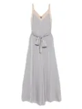 MOUTAKI pleated jumpsuit - Grey