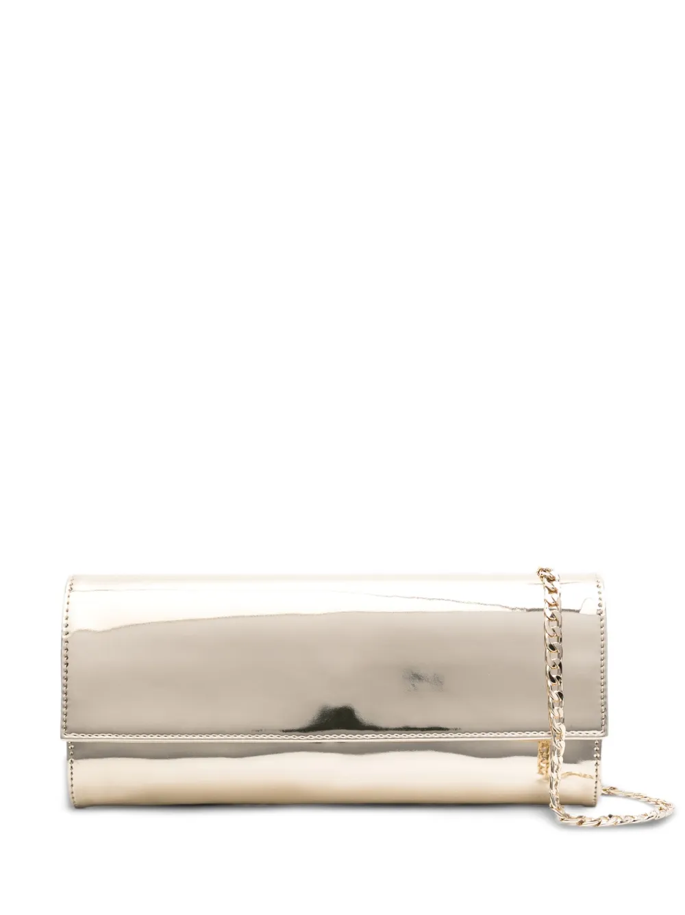 Aldo Castagna metallic leather clutch | Gold | Image 1