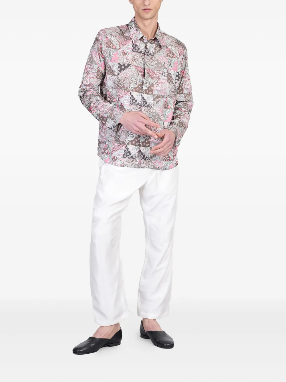 RANRA Wilder trousers - Wit