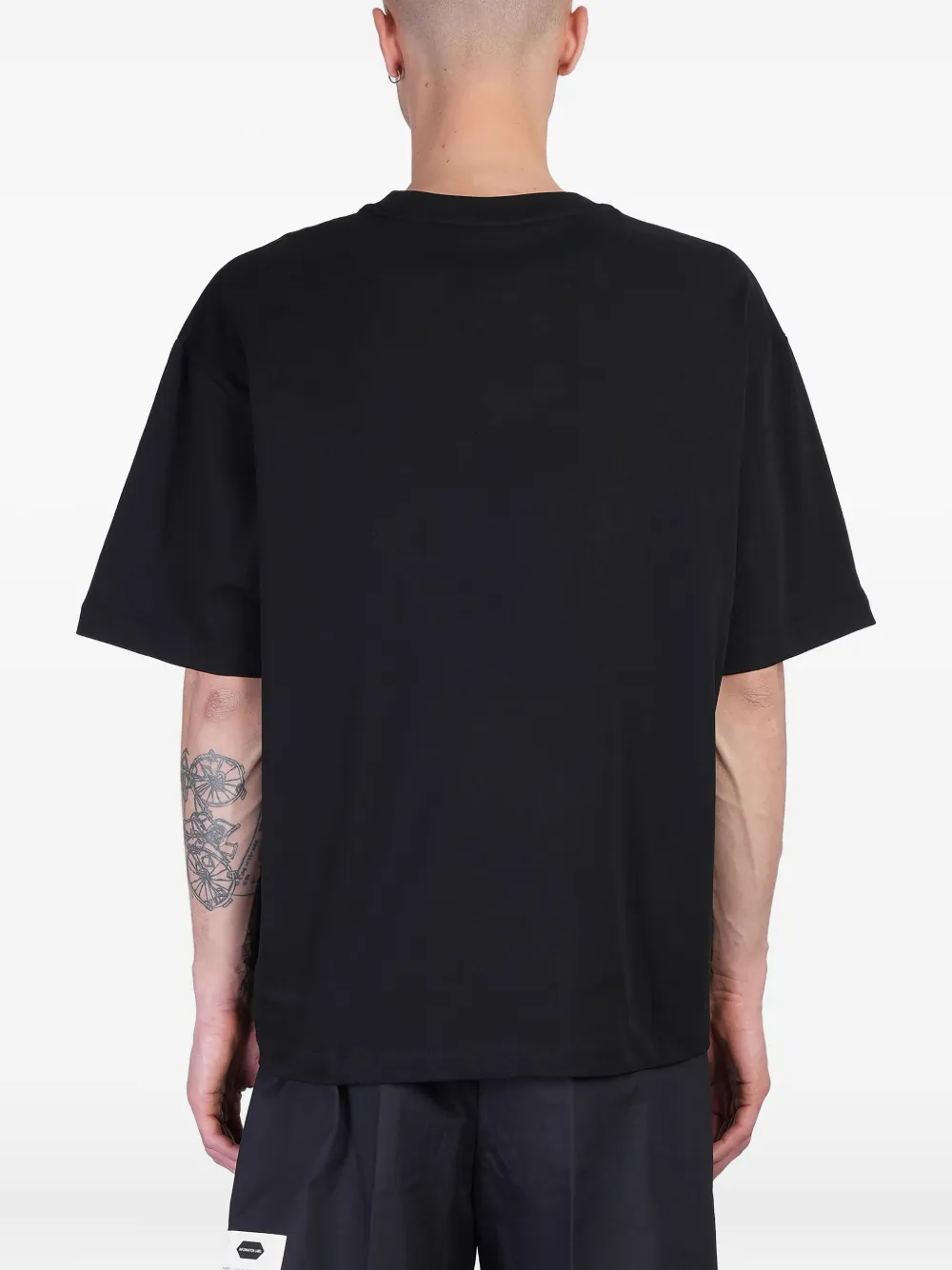 New York Resident Cotton T-shirt In Black