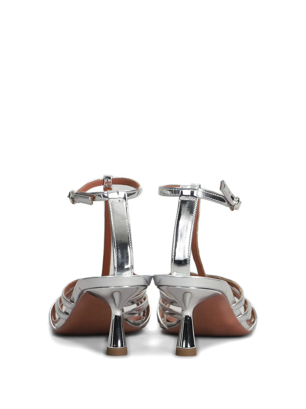 Aldo Castagna 60mm Manila sandals Silver