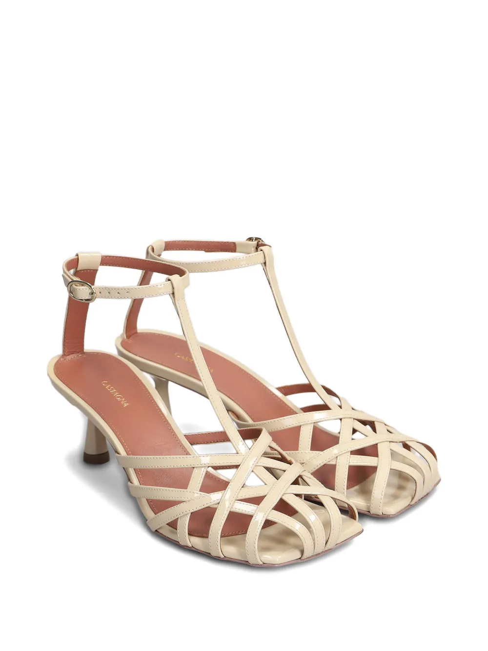 Aldo Castagna 60mm Manila sandals Neutrals