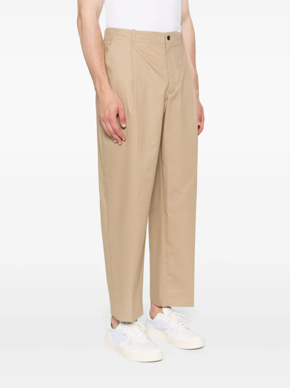 NEW YORK RESIDENT COTTON TROUSERS