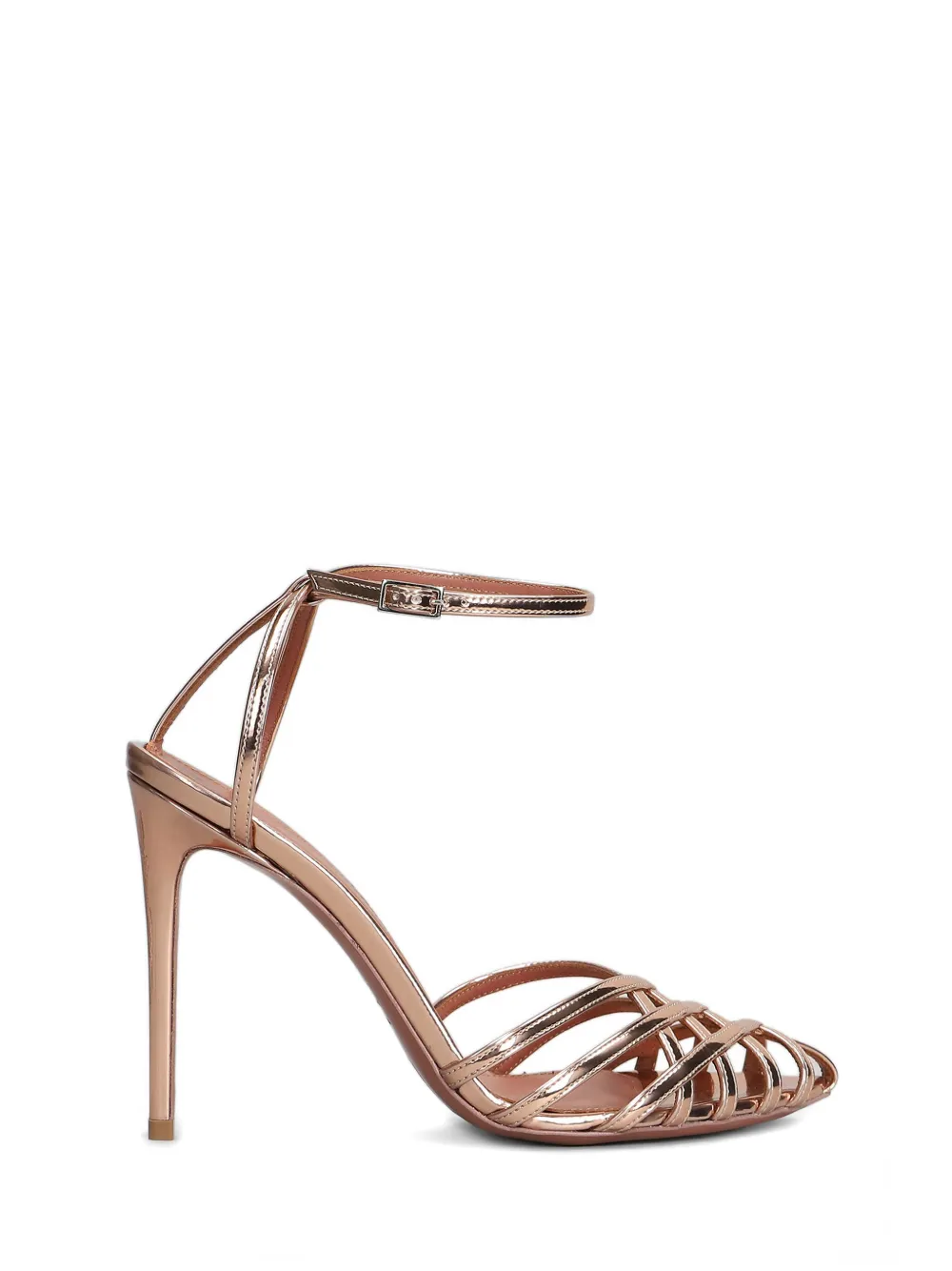 Aldo Castagna 110mm Miami sandals Gold