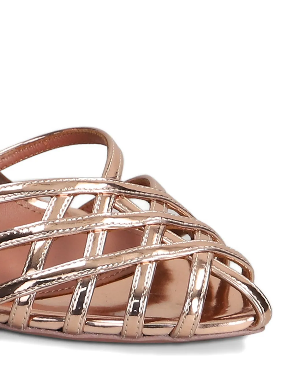 Aldo Castagna 110 mm Miami sandalen Goud