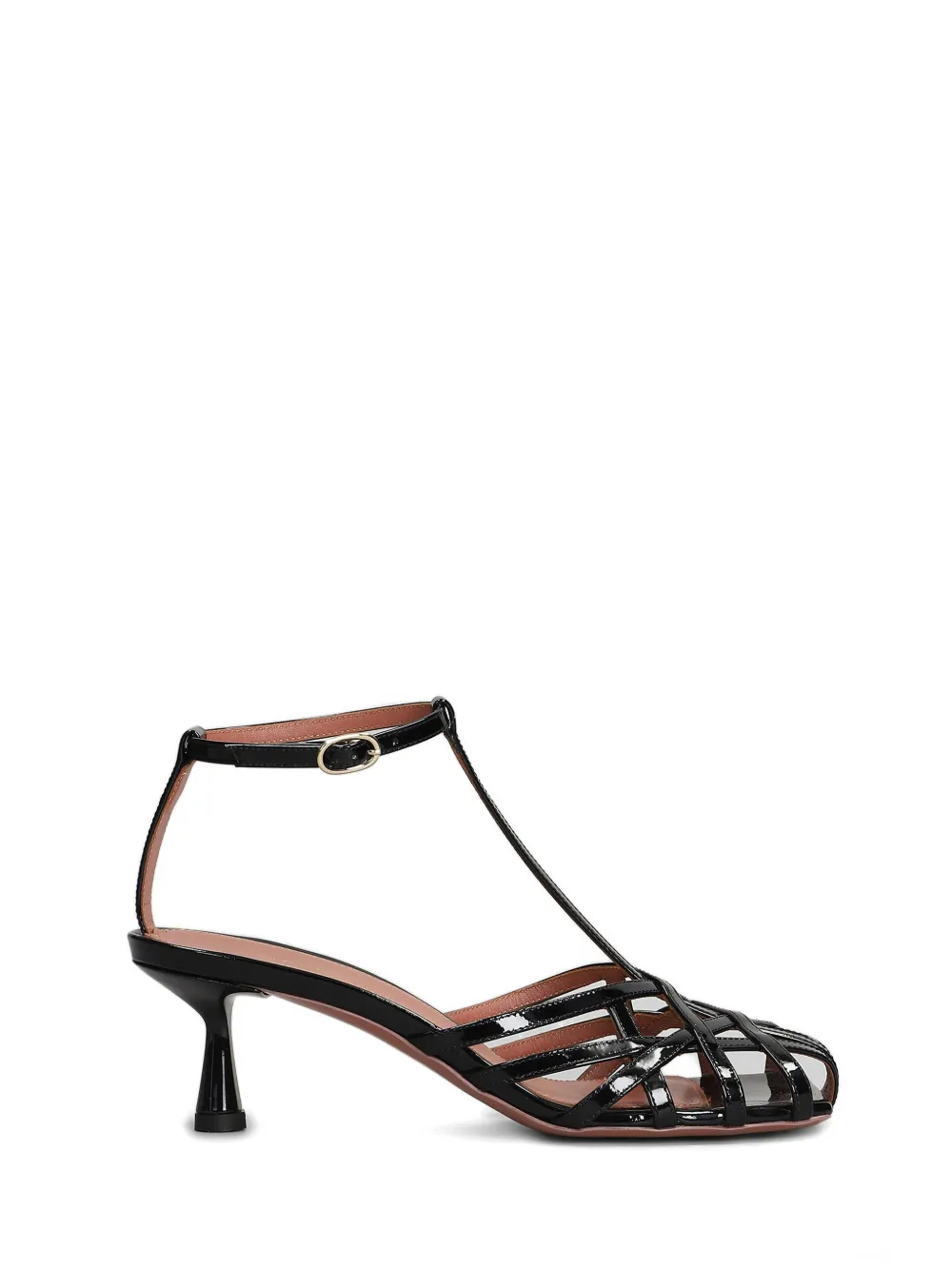 Aldo Castagna 60mm Manila sandals Black