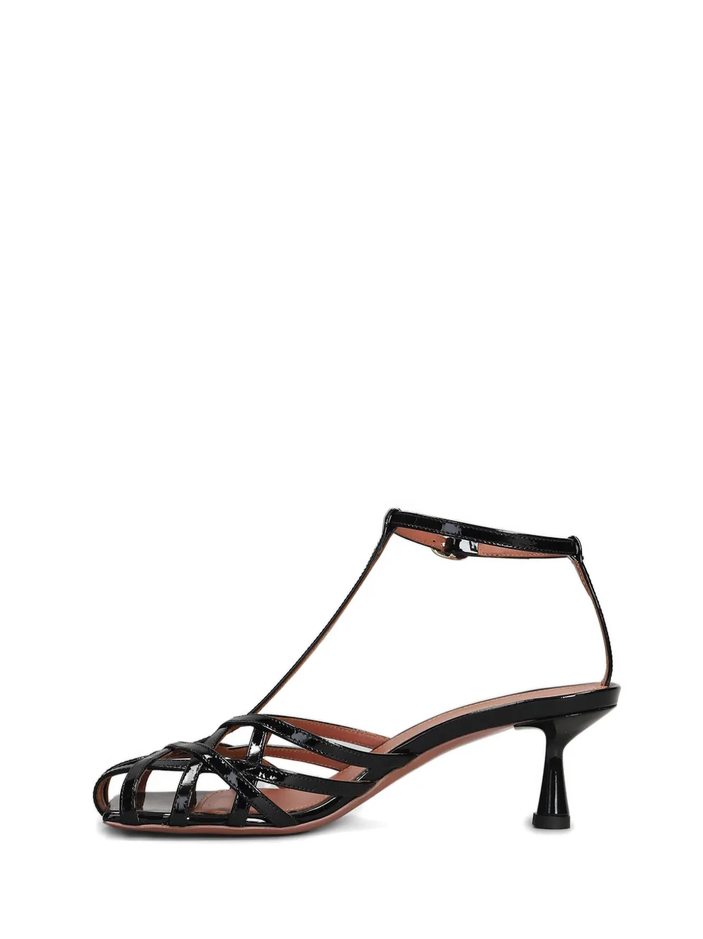 Aldo Castagna 60 mm Manila sandalen Zwart