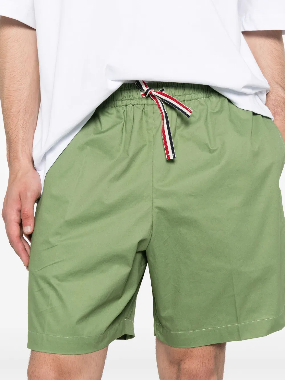 NEW YORK RESIDENT COTTON TRACK SHORTS 