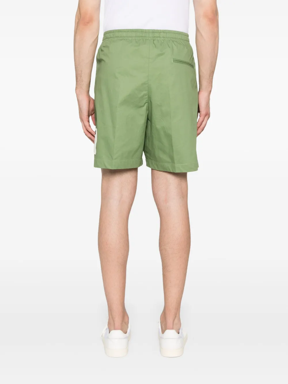 NEW YORK RESIDENT COTTON TRACK SHORTS 