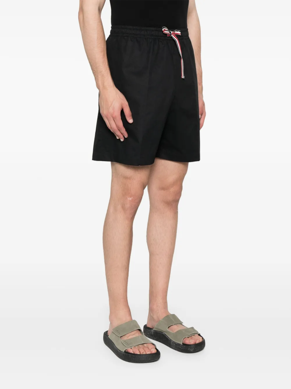 NEW YORK RESIDENT COTTON TRACK SHORTS
