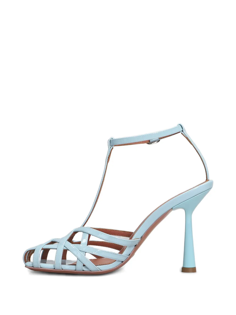 Aldo Castagna 100 mm Lidia sandalen Blauw