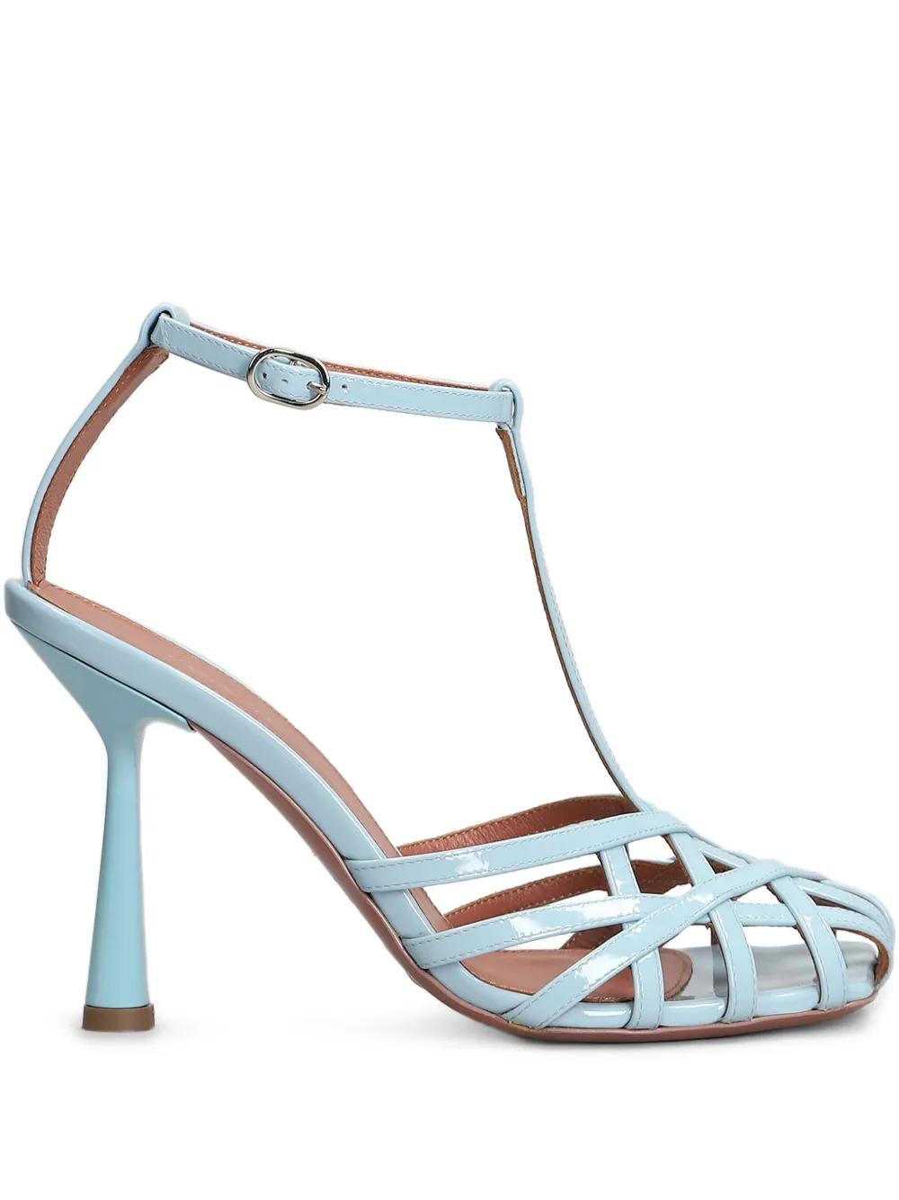 Aldo Castagna 100mm Lidia sandals Blue