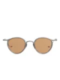 Rigards x Ziggy Chen round-frame sunglasses - Silver