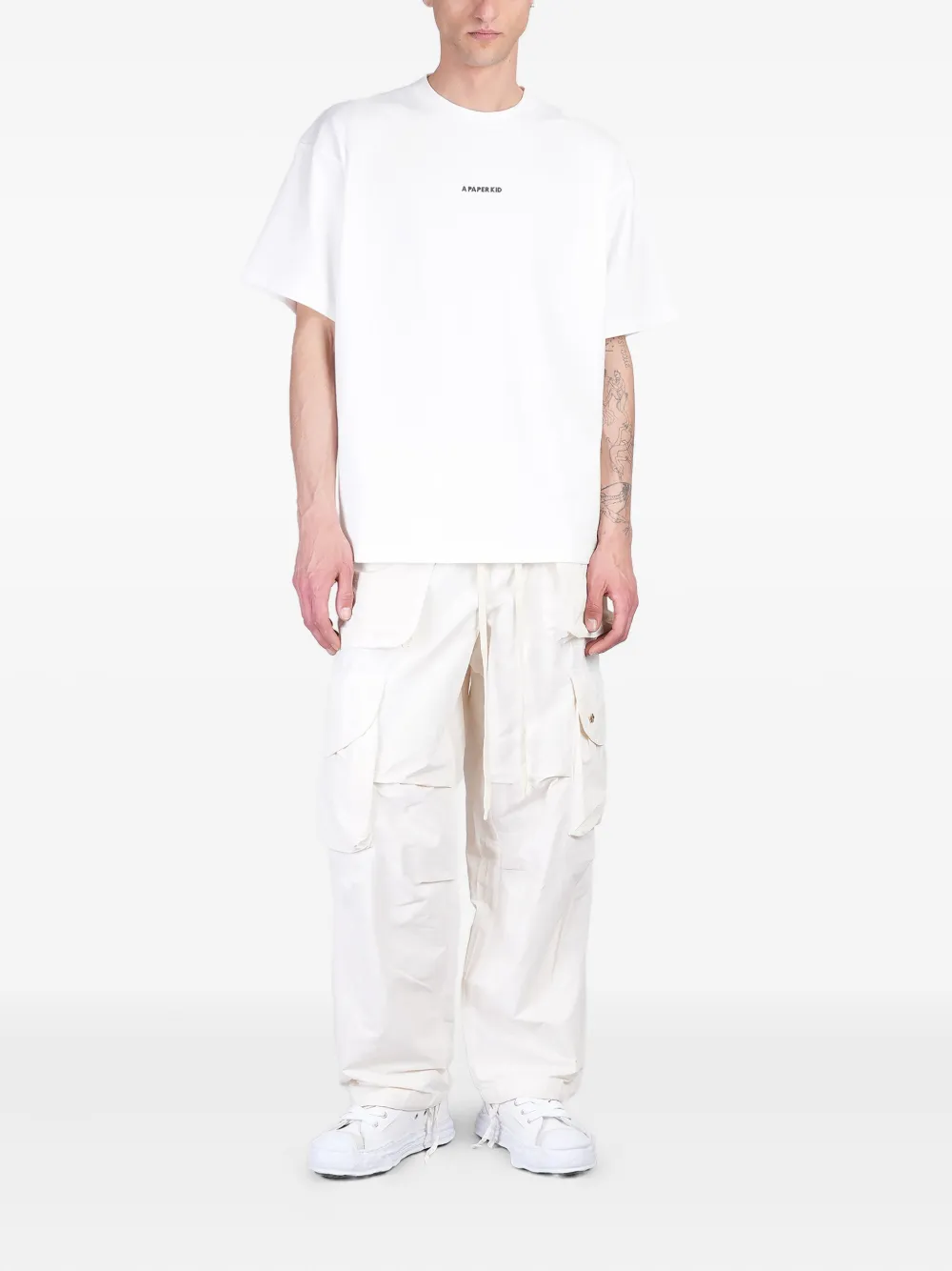 A Paper Kid cargo pants - Wit