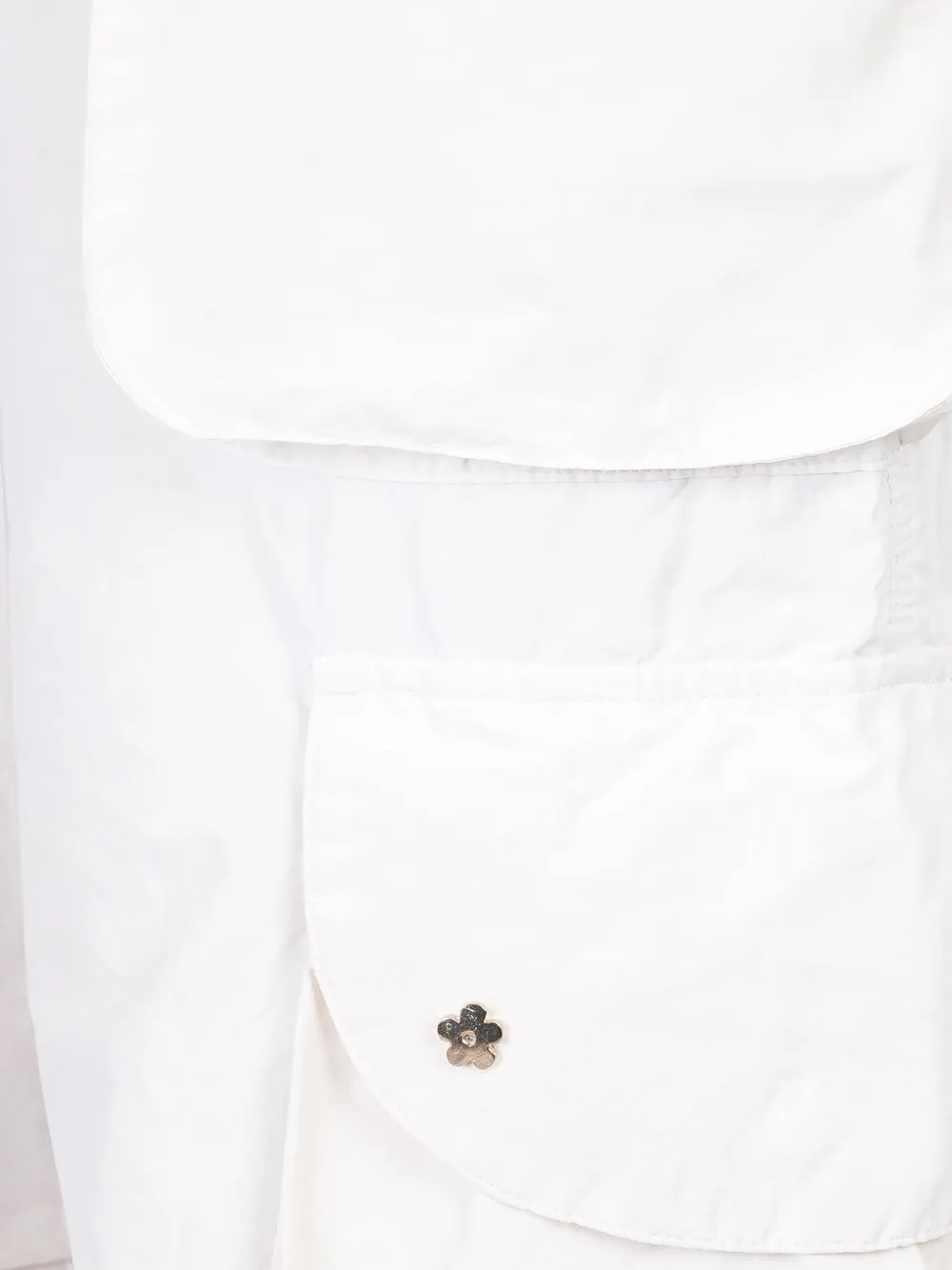 A Paper Kid Cargo broek Wit