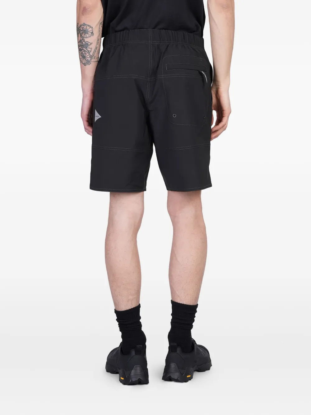 and Wander Shorts met ceintuur Zwart