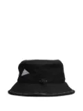 and Wander logo-print bucket hat - Black